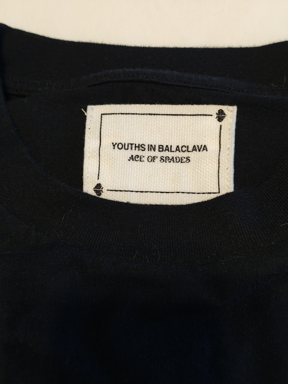 Youths In Balaclava Black Long Sleeve Tee - M - Picture 2 of 7